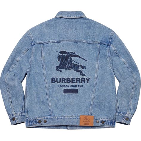 burberry jacket blue label|burberry denim jacket mid blue.